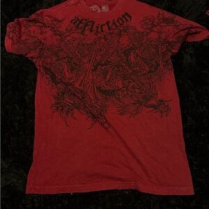 Affliction Crimson Graphic Tee